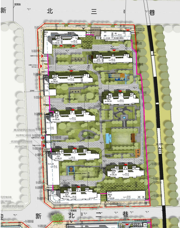 土地规划：关于保利滨河上院项目（1号楼、2号楼、3号楼、9号楼）建设工程规划设计方案（调整）公示